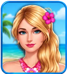 Avatar: girl with a flower in her hair