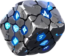 Crystal rock dice skin