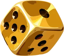 Gold dice skin
