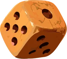 Timber wood dice skin