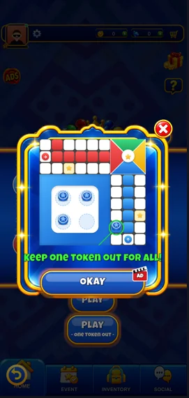One Token Out popup: keep one token out for all