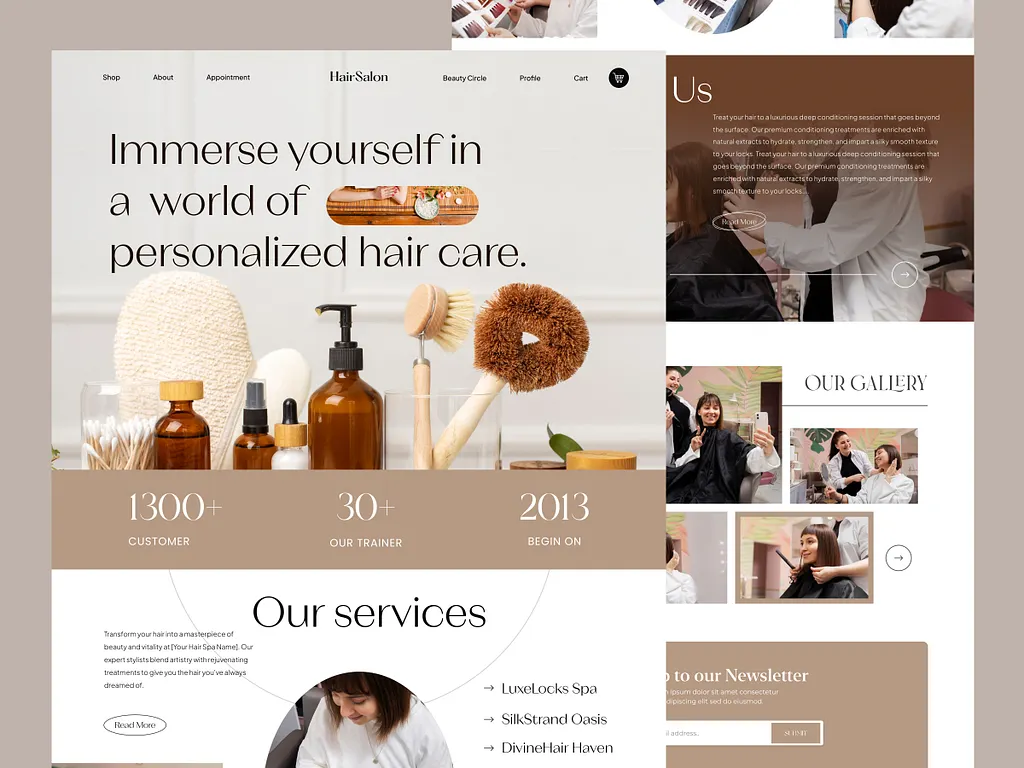 HEWN CRAFT Logo Design - Creative brand identity with modern minimalist logo and color system